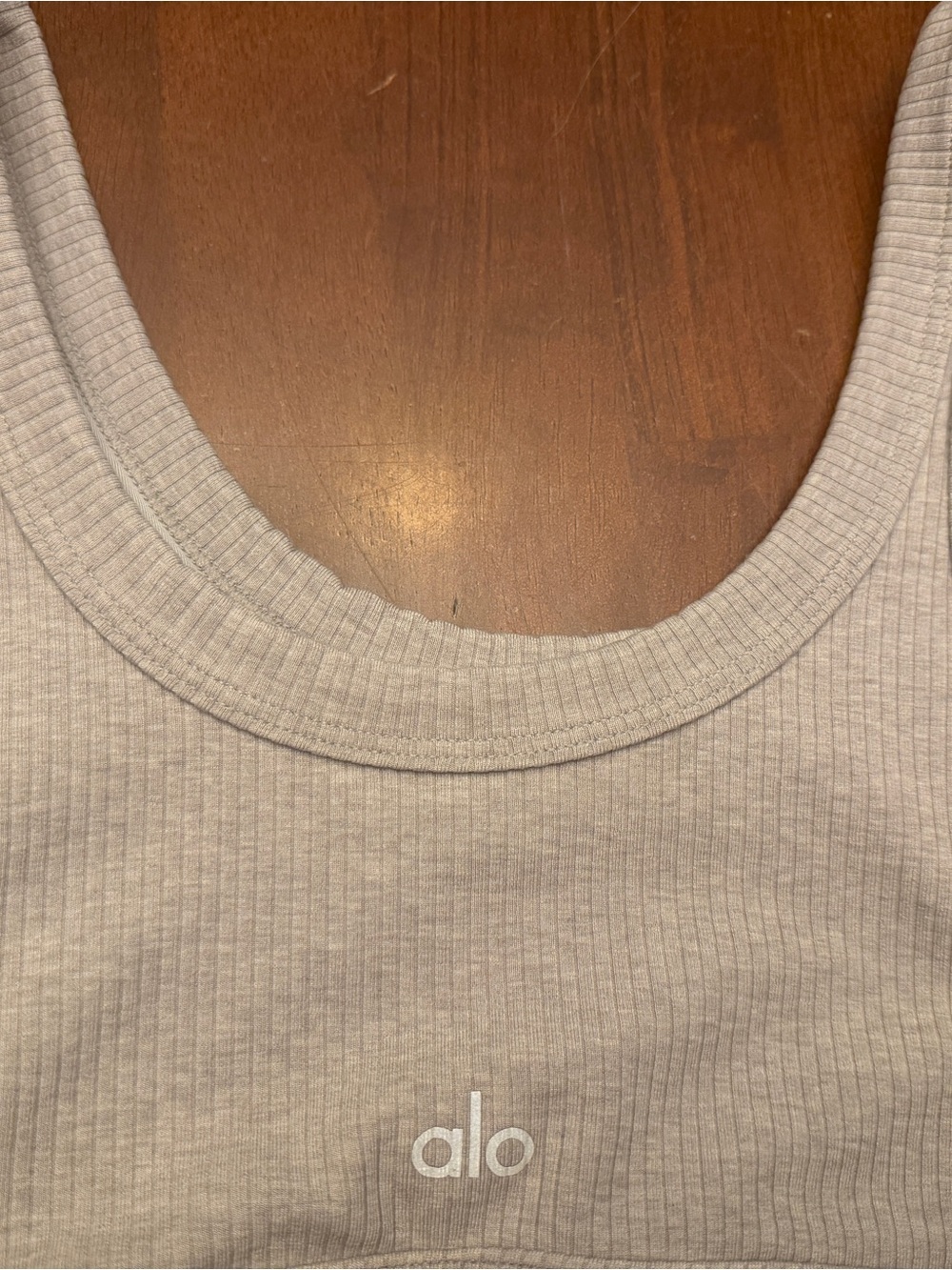 ALO Yoga Ribbed Wellness Bra - Picture 9 of 10